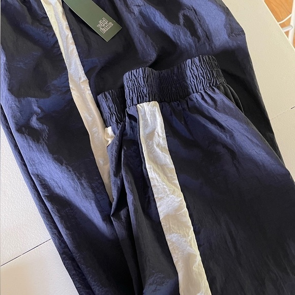 Nwt Wild Fable Nylon Track Pants Joggers Hidden Pockets Blue XL - Picture 5 of 12